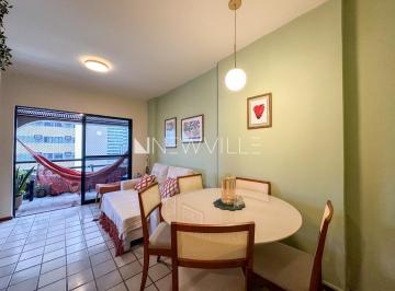 Apartamento · 70m² · 2 Quartos · 1 Vaga · Apartamento mobiliado para locação no Edifício Recife Flat, em Boa Viagem – 70m², 02 quartos, 01 suí