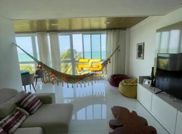 Apartamento · 250m² · 4 Quartos · 4 Vagas · Apartamento com 4 dormitórios para alugar, 250 m² por R$ 50.000,00/mês - Camboinha - Cabedelo/PB