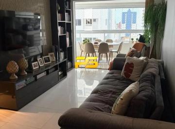 Apartamento · 125m² · 3 Quartos · 2 Vagas · Apartamento com 3 dormitórios à venda, 125 m² por R$ 1.400.000,00 - Manaíra - João Pessoa/PB