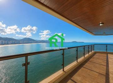 e7fdd4494c7d6613ebaa56eaaaaab6e3957b0a4e · Apartamento frente mar com 4 quartos (4 suítes), 3 vagas e lazer à venda em Jardim Astúrias, Guarujá
