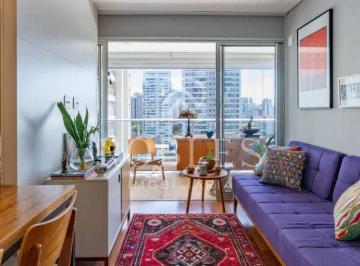 Apartamento · 48m² · 1 Quarto · 1 Vaga · Apartamento com 1 quarto, Cidade Monções, São Paulo - R$ 852 mil, Cod: 4455