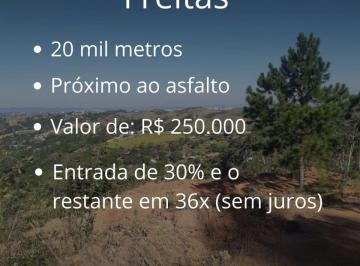 Rural , São José dos Campos · 20.000 m² no Freitas | Condição de Pagamento Facilitada!