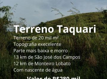 Rural , São José dos Campos · Gleba 20 mil metros Divisa São jose X Monteiro Lobato