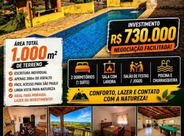 Rural de 2 quartos, Arujá · LINDA CASA NO CAMPO 1 MIL METROS PLAINOS FACIL ACESSO 200 METROS DO ASFALTO