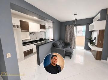Apartamento · 60m² · 2 Quartos · 1 Vaga · Apartamento Mobiliado à Venda com 02 Dormitórios e 01 Vaga em Areias ? São José/