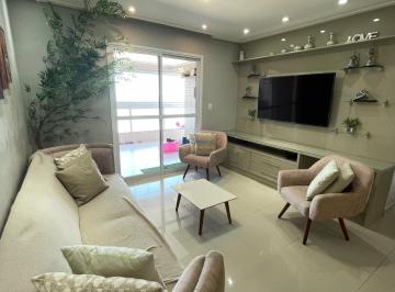 Apartamento · 154m² · 4 Quartos · 3 Vagas · Apartamento 4 dorms com Vista Mar na Aviação  -  Financia!