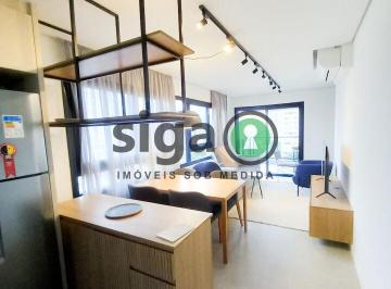 Apartamento · 65m² · 2 Quartos · 1 Vaga · Apartamento para locação de 65m² em Pinheiros com 2 quartos Mobiliado - São Paulo/SP