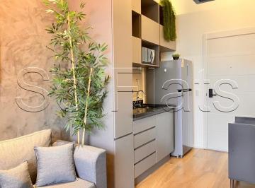 Apartamento · 29m² · 1 Quarto · Studio no Haus Mitre Brooklin, disponível para locação com 29m², 1 dormitório e mobiliado.