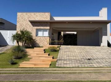3d42d43ee53e2464ceeb7791980aef703a5601b0 · Casa térrea à venda, 3 suítes, piscina aquecida, Condomínio Quintas da Terracota, Indaiatuba.