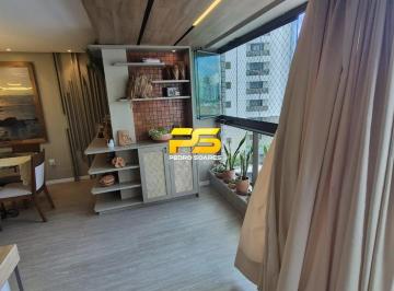 Apartamento · 127m² · 4 Quartos · 2 Vagas · Apartamento com 4 dormitórios à venda, 127 m² por R$ 1.250.000,00 - João Agripino - João Pessoa/PB