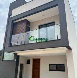Casa · 124m² · 3 Quartos · 2 Vagas · Sobrado em condomínio 3 quartos Barreirinha | CEL1099