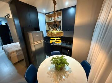 Apartamento · 24m² · 1 Quarto · Flat com 1 dormitório para alugar, 24 m² por R$ 2.800,00/mês - Intermares - Cabedelo/PB