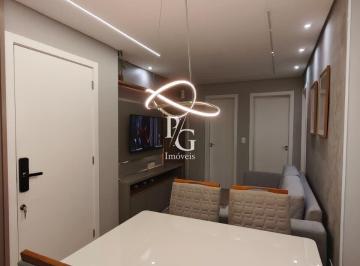 Apartamento · 48m² · 2 Quartos · 1 Vaga · Apto 2 quartos mobiliado- 4º andar - sacada com churrasqueira- vaga de garagem