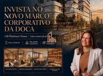 0xkemc82ytkxzjg1n2fknzzi_md · LM Platinum Tower Sala Comercial na Doca, 36m², Umarizal