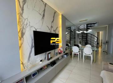 Apartamento · 200m² · 3 Quartos · 2 Vagas · Cobertura com 3 dormitórios à venda, 200 m² por R$ 950.000,00 - Bessa - João Pessoa/PB