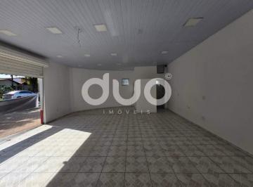 Comercial · 55m² · Salão comercial para aluguel em Piracicaba, no Loteamento Santa Rosa, com 55 m², terreno de 120 m² e