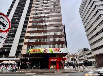 Comercial · 48m² · 2 Quartos · 1 Vaga · Sala Comercial 48m² no Centro de Curitiba por R$ 200 mil | 11º Andar, Portaria 24h e Alta Visibilida