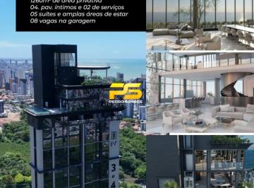 Apartamento · 110m² · 3 Quartos · Apartamento com 3 dormitórios à venda, 110 m² por R$ 2.363.666,55 - Miramar - João Pessoa/PB