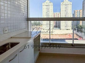 Apartamento de 1 quarto, Águas Claras · LE PAYSAGE - VARANDA - NASCENTE - VISTA LIVRE - DESOCUPADO - ARMÁRIOS - SUÍTE - AR CONDICIONADO