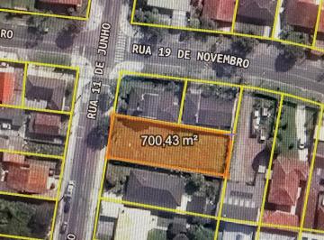 Terreno en Venda  Centro · TERRENO CENTRO PINHAIS - 700 METROS (16X43)