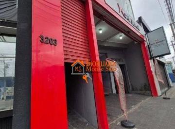 Comercial · 250m² · Salão em Vila Galvão, Guarulhos/SP de 250m² para locação R$ 4.300,00/mes