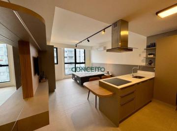 Apartamento · 36m² · 1 Quarto · 1 Vaga · Flat em Trindade, Florianópolis/SC de 36m² 1 quartos para locação R$ 4.200,00/mes