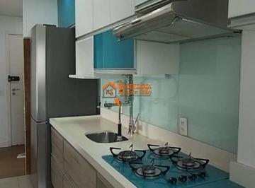 Apartamento · 69m² · 3 Quartos · 2 Vagas · Apartamento em Gopoúva, Guarulhos/SP de 69m² 3 quartos para locação R$ 4.300,00/mes