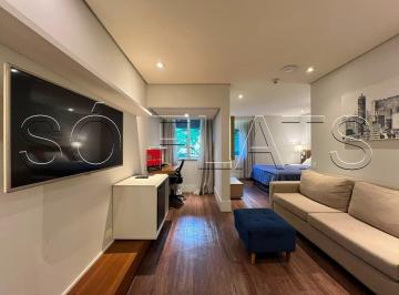 Apartamento · 32m² · 1 Quarto · 1 Vaga · Flat em Cidade Monções, São Paulo/SP de 32m² 1 quartos para locação R$ 5.099,00/mes