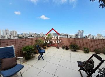 Apartamento · 152m² · 2 Quartos · 2 Vagas · Cobertura em Aparecida, Santos/SP de 152m² 2 quartos à venda por R$ 800.000,00