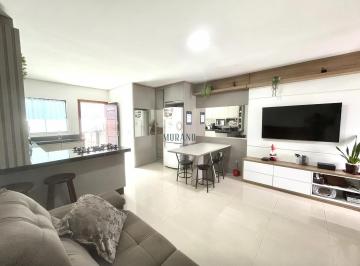 Casa · 117m² · 3 Quartos · 2 Vagas · Sobrado com 3 dormitórios à venda, 117m² por R$ 640.000,00 - Saguaçu - Joinville/SC