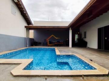Casa · 150m² · 3 Quartos · 2 Vagas · CASA COM PISCINA, ÁREA DE LAZER E COZINHA PLANEJADA
