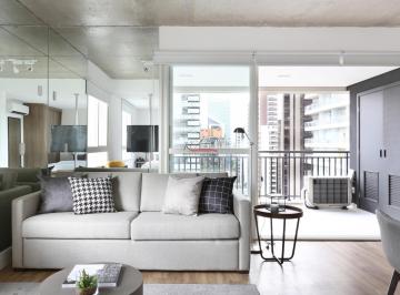 Apartamento · 63m² · 1 Quarto · 1 Vaga · Apartamento em Cidade Monções! Condominio Geo Berrini Residence! Rua Jean Pel...