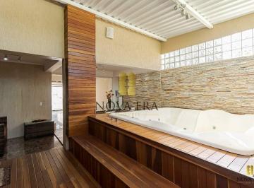 Casa · 220m² · 4 Quartos · 3 Vagas · SOBRADO QUADRIPLEX SEMIMOBILIADO COM JACUZZI, COM 3 QUARTOS, 3 VAGAS DE GARAGEM