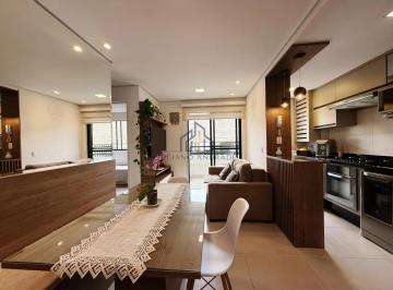 Apartamento · 55m² · 2 Quartos · 1 Vaga · Imóvel c/ Móveis Planejados, Portaria 24h, Elevador e Vaga Coberta na Região do Afonso Pena em SJP