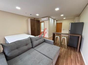 Foto 07 · Apartamento para locação em Santana de Parnaíba - SP, bairro Tamboré: 1 quarto, 1 suíte, 1 sala, 1 b