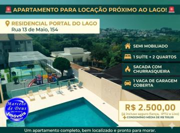 202608301038309112.jpg · Apartamento para Locação em Cascavel, Região do Lago, 3 dormitórios, 1 suíte, 2 banheiros, 1 vaga