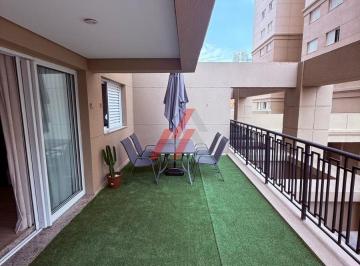 Foto 01 · Apartamento para locação em Alphaville: 1 quarto, 1 suíte, 2 salas, 1 banheiro, 2 vagas - 70m², Baru