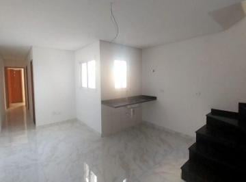 Apartamento · 104m² · 2 Quartos · 1 Vaga · Cobertura com 2 dormitórios, 104 m² - aluguel - Parque das Nações - Santo André/SP