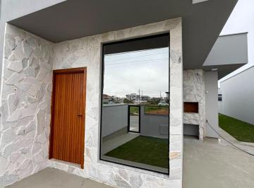 Casa · 76m² · 3 Quartos · CASA NOVA COM 3 DORMITÓRIOS, BAIRRO GUARDA DO CUBATÃO/PALHOÇA-SC