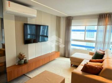 Apartamento · 107m² · 3 Quartos · 2 Vagas · Apartamento 3 dormitórios finamente mobiliado e decorado | Navegantes | Capão da
