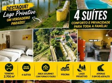 Rural , Santa Isabel · 4 SUITES LAGO DE PESCA PRIVADO AREA DE 2.700 METROS CHACARA PARA SUA FAMILIA !!