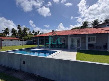 Casa · 300m² · 3 Quartos · 8 Vagas · Casa Mobiliada a Venda na Praia do Dourado com 3 Suítes, 300m² e Piscina em Maragogi Alagoas