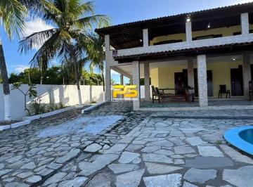 Casa · 270m² · 3 Quartos · 14 Vagas · Casa com 3 dormitórios à venda, 270 m² por R$ 600.000,00 - Carapibus - Conde/PB