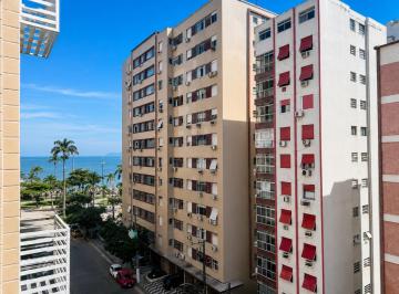 Apartamento · 72m² · 2 Quartos · 1 Vaga · A poucos passos da praia com vista lateral para o mar | Ponta da Praia - Santos SP