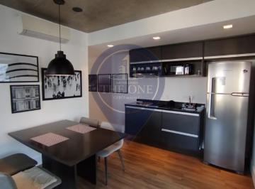 Foto 01 · Apartamento de 1 quarto para locação na Cidade Monções, São Paulo-SP: 1 banheiro, 1 vaga e 61,55 m²!