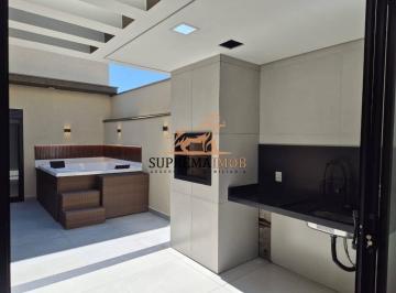 Casa · 145m² · 3 Quartos · 2 Vagas · Casa de alto padrão à venda com 3 quartos - Condomínio Villagio Wanel