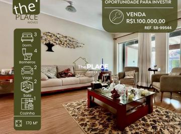 Casa · 170m² · 3 Quartos · 2 Vagas · SOBRADO À VENDA NO BROOKLIN COM 3 DORMITÓRIOS, 1 SUÍTE, 2 VAGAS