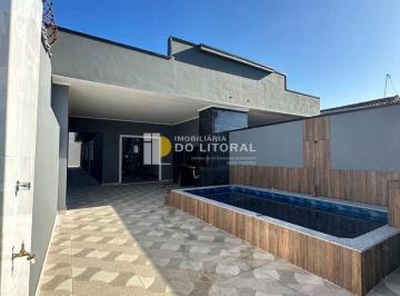 Casa · 85m² · 2 Quartos · 2 Vagas · Casa com 2 quartos, Balneário Itaguai, Mongaguá - R$ 439 mil, Cod: 425455