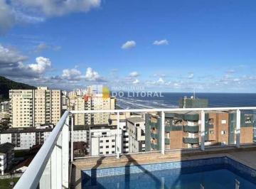 Apartamento · 127m² · 3 Quartos · 1 Vaga · Cobertura com 3 quartos, Centro, Mongaguá - R$ 890 mil, Cod: 425324