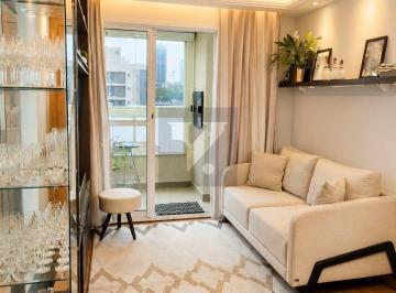 Sala · Apartamento 2 quartos mobiliado no Mossunguê